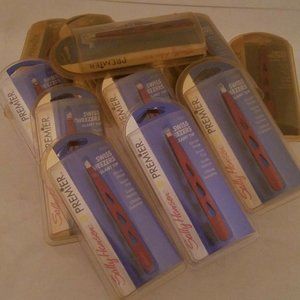 Hair Removal Tweezers Swiss Tools Slant Tip LOT 6